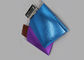 Shimmer Gloss Metallic Bubble Mailers, srebrne i matowe wyściełane torby bąbelkowe